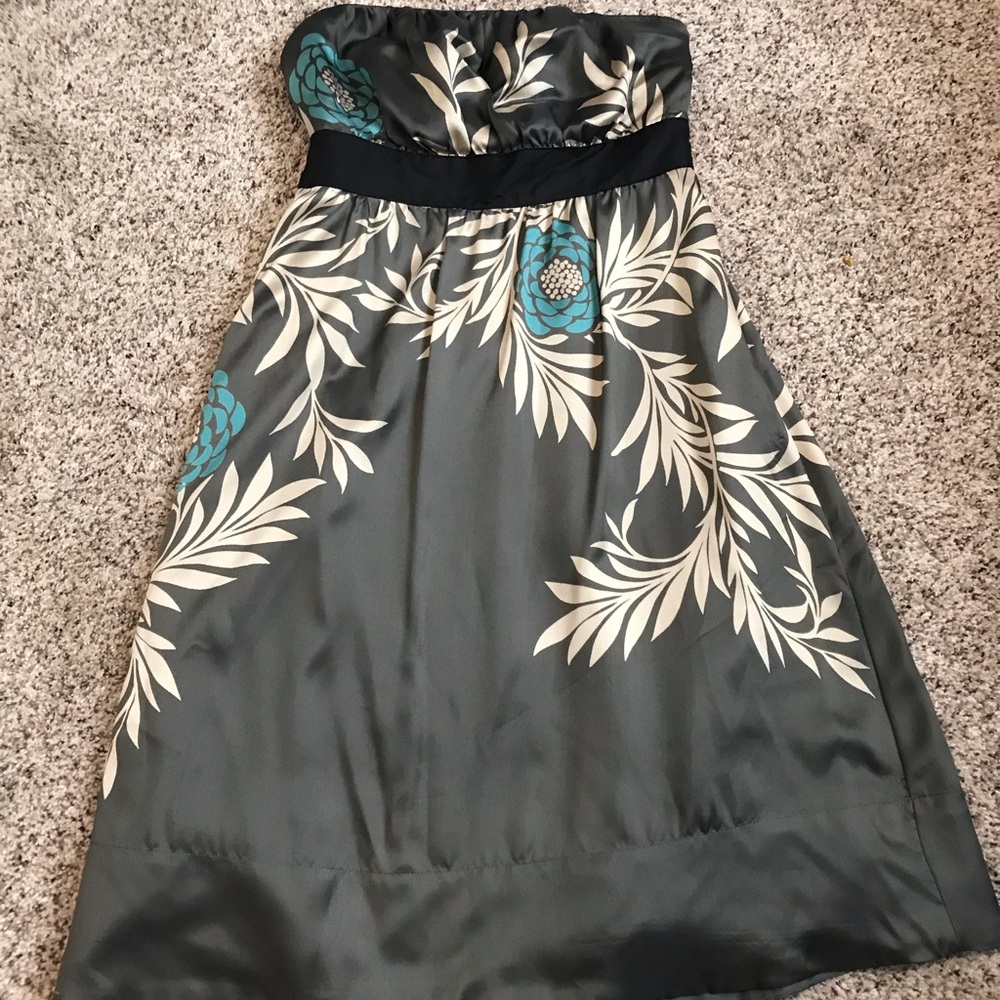 Strapless dress from the limited